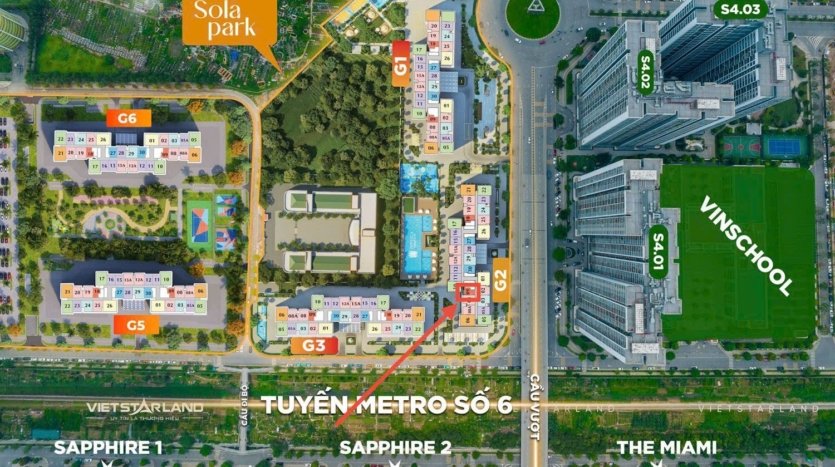 studio apartment for sale in sola park vinhomes smart city (3)