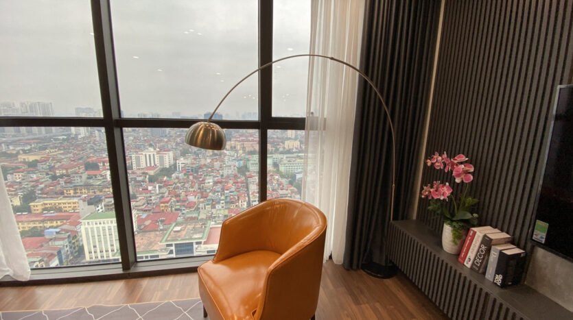 cozy & modern 3 bedroom apartment for rent in Mipec Rubik 360 Hanoi (3)