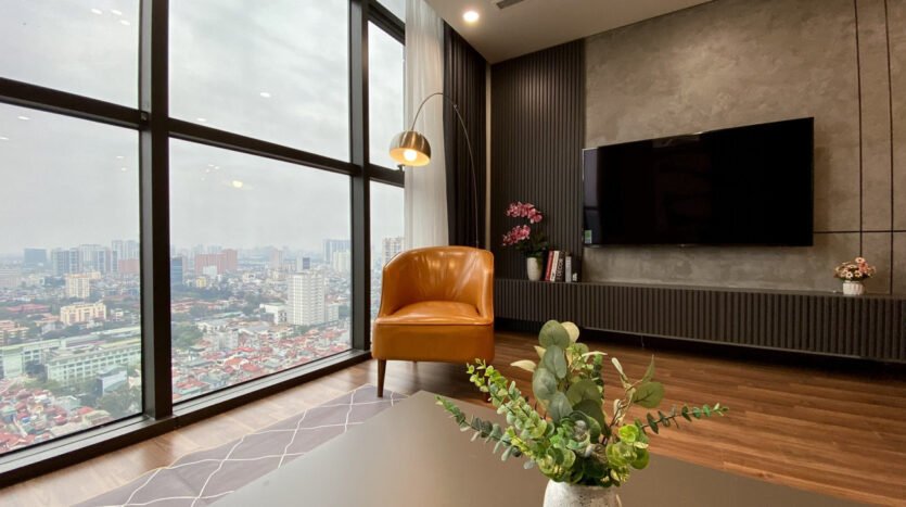 cozy & modern 3 bedroom apartment for rent in Mipec Rubik 360 Hanoi (7)