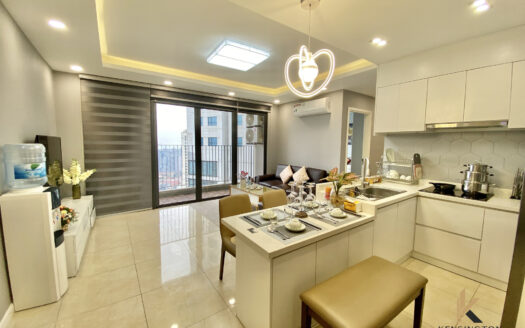 High Floor 3 Bedroom Lake View Apartment for Rent at Vinhomes D’Capitale, Hanoi