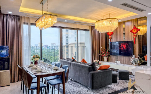 Stunning 3-Bedroom Lake View Apartment for Rent at Vinhomes D’Capitale, Hanoi