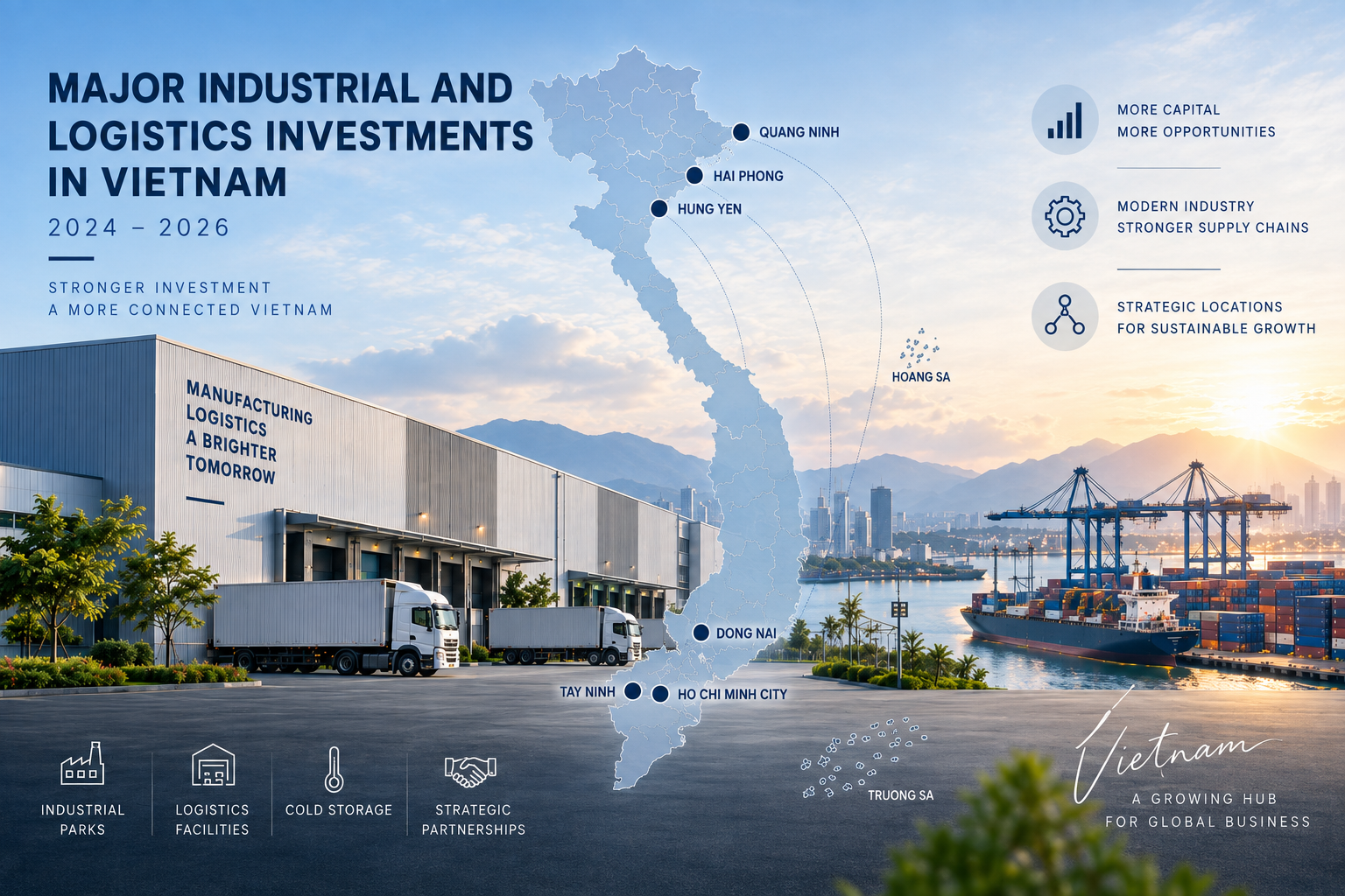 Foreign Capital Targets Large Industrial Properties in Vietnam