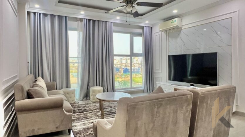 golf view apartment for rent in the link ciputra (9)