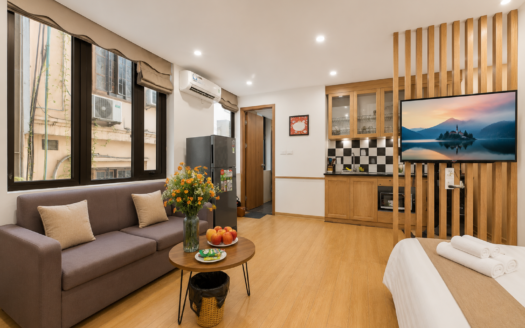 Studio Serviced Apartment for Rent in Linh Lang, Ba Dinh