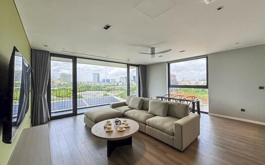 2 Bedroom Lake View Apartment for Rent on Au Co Street, Tay Ho